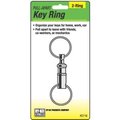 Hy-Ko Prod SLV Pull Apart Key Ring KC116